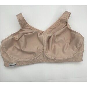 GLAMORISE Cafe Plus Size MagicLift Seamless Sports Bra, US 46DD, UK 46DD (B25)